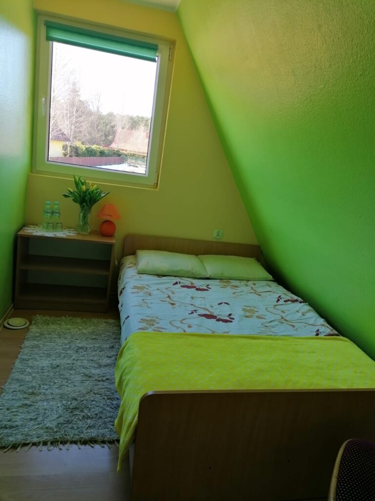 Ocypel sypialnia zielona